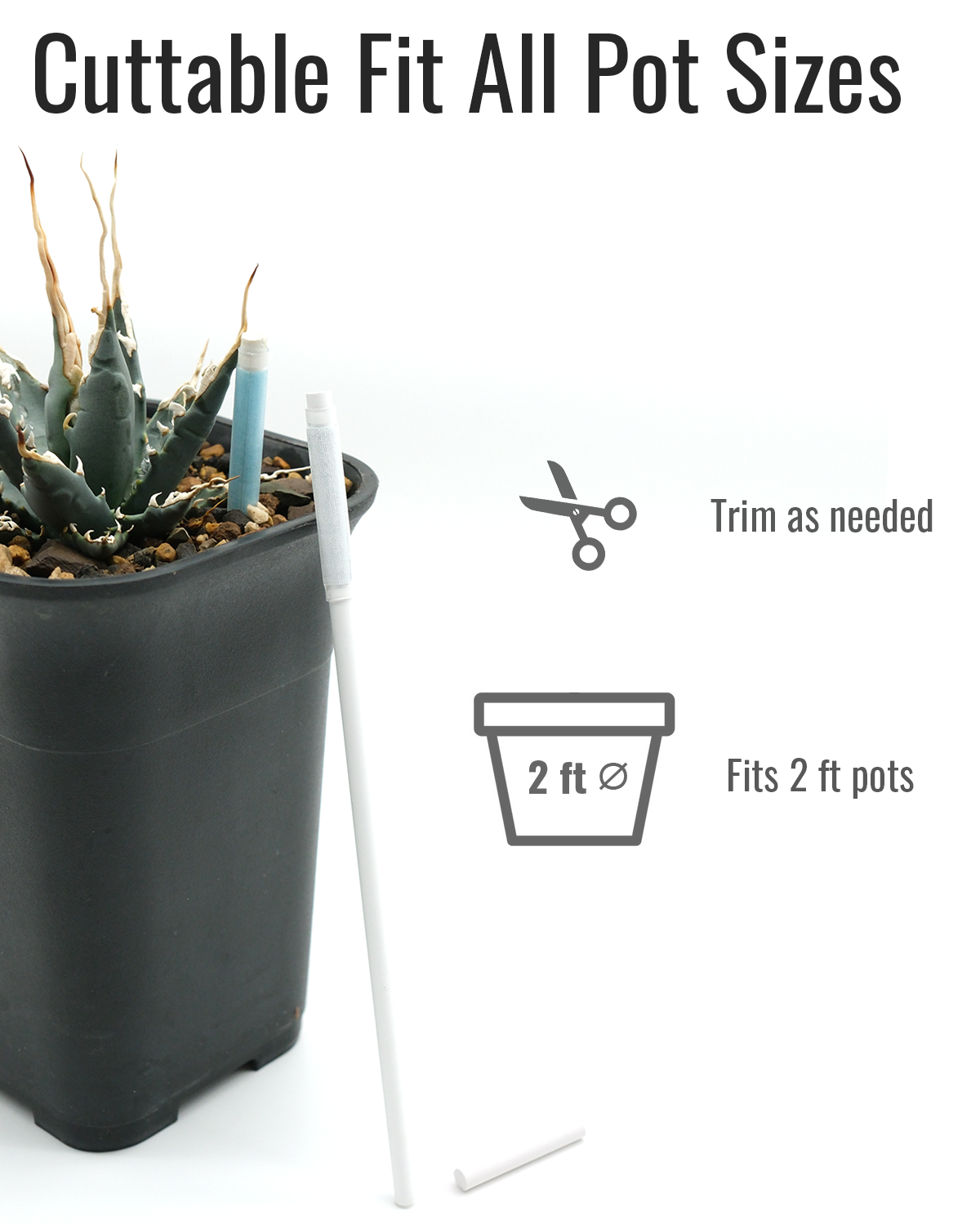 Aquameter – Soil Moisture Meter for Succulents, General Plant, Bonsai, Indoor & Outdoor